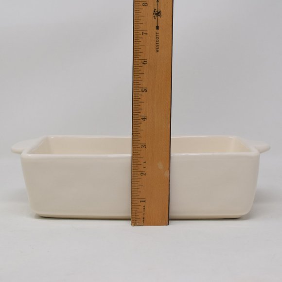 Rae Dunn Loaf Bake Pan Baking Dish Ceramic New - Picture 9 of 11